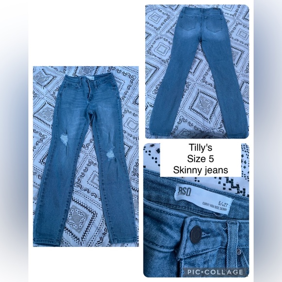 Tilly's | Skinny Jeans | light blue | size 5 - Picture 1 of 4